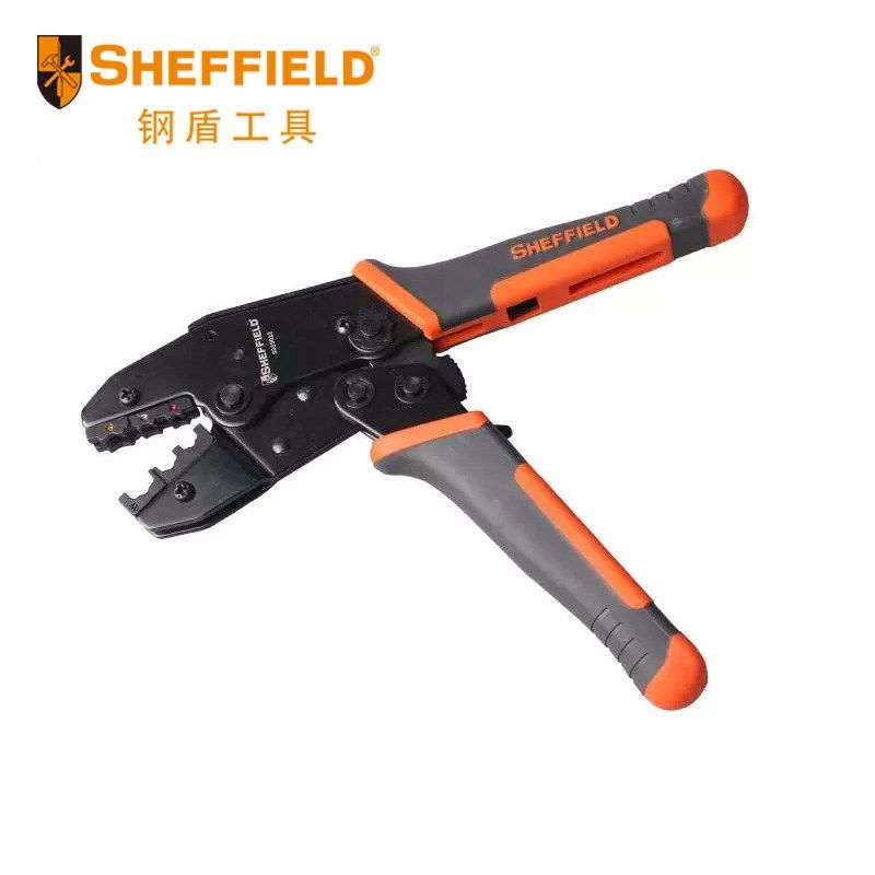 正品钢盾S035022绝缘端子压接钳 压线钳高精密端子压接钳