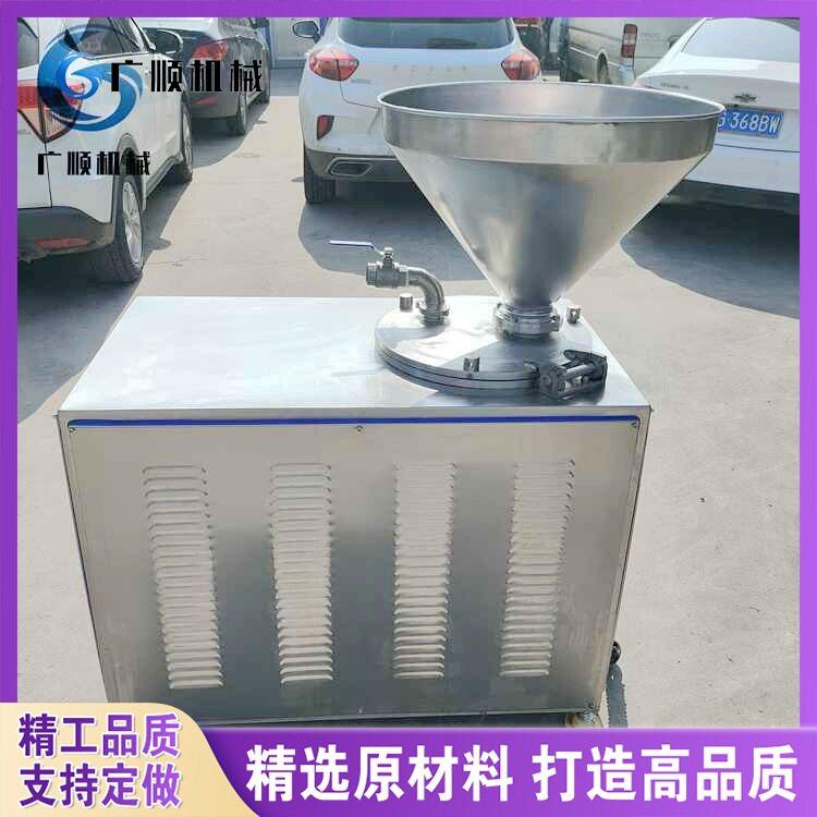 多功能腊肠加工设备 商用液压香肠/风干肠双路灌肠机全自动灌肠机