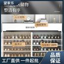 新款 柜家用门口大容量靠墙玄关柜收纳柜阳台储物柜 入户一体轻奢鞋