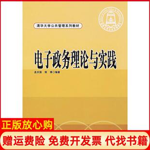【正版书】电子政务理论与实践孟庆国樊博清华大学出版社9787302125570