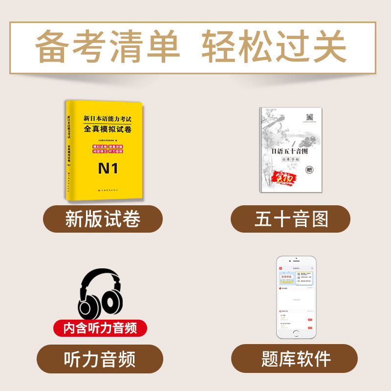 正版书2025新日本语能力全真模拟试卷.N1日语能力研究组中国华侨