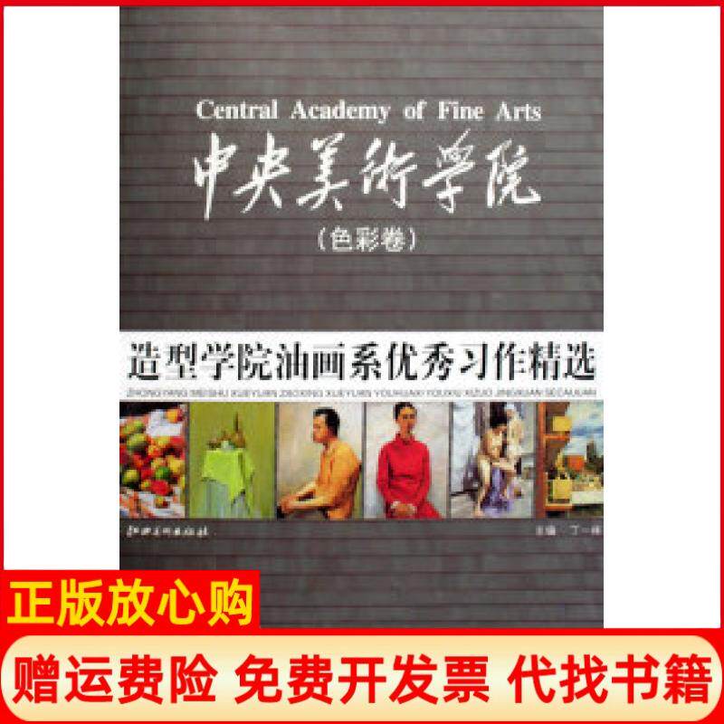 正版书】中央美术学院色彩卷造型学院油画系习作精选丁一林江西美术出版社9787807498032
