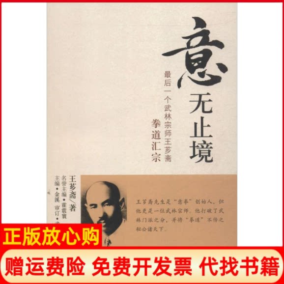 正版书】意无止境王芗斋海南出版社9787544353090