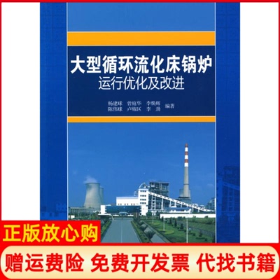 正版书】大型循环流化床锅炉运行优化及改进杨建球　等编作中国电力出版社9787508394510