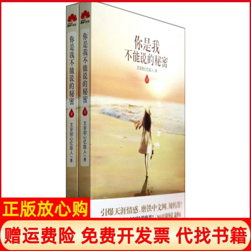 正版书】你是我不能说的秘密文安初心忆故人现代出版社9787514320312