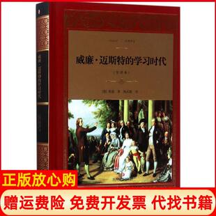 正版书】威廉迈斯特的学习时代杨武能译四川文艺出版社9787541146220