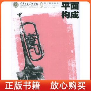 清华大学美术学院设计基础教程平面构成洪兴宇文涛安徽美术出版 书 社 正版