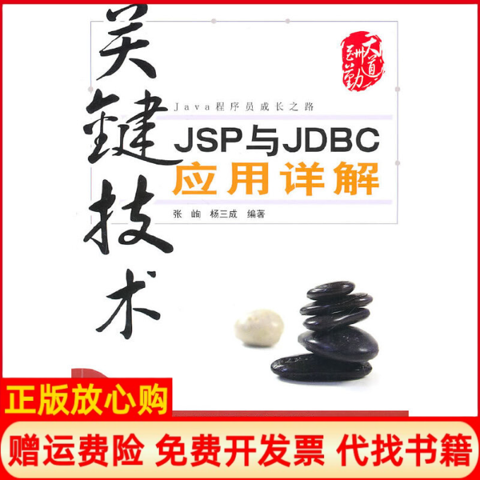 【正版书】关键技术JSP与JDBC应用详解张峋著杨三成著中国铁道出版社9787113116965