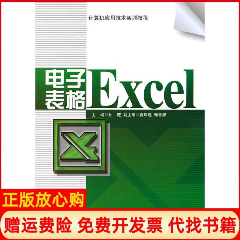 【正版书】计算机应用技术实训教程电子表格Excel孙薇 黑龙江大学出版社有限责任公司9787811293883