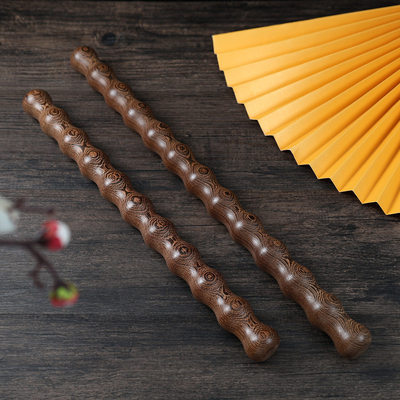 鸡翅木短棍武术健身敲打擀筋