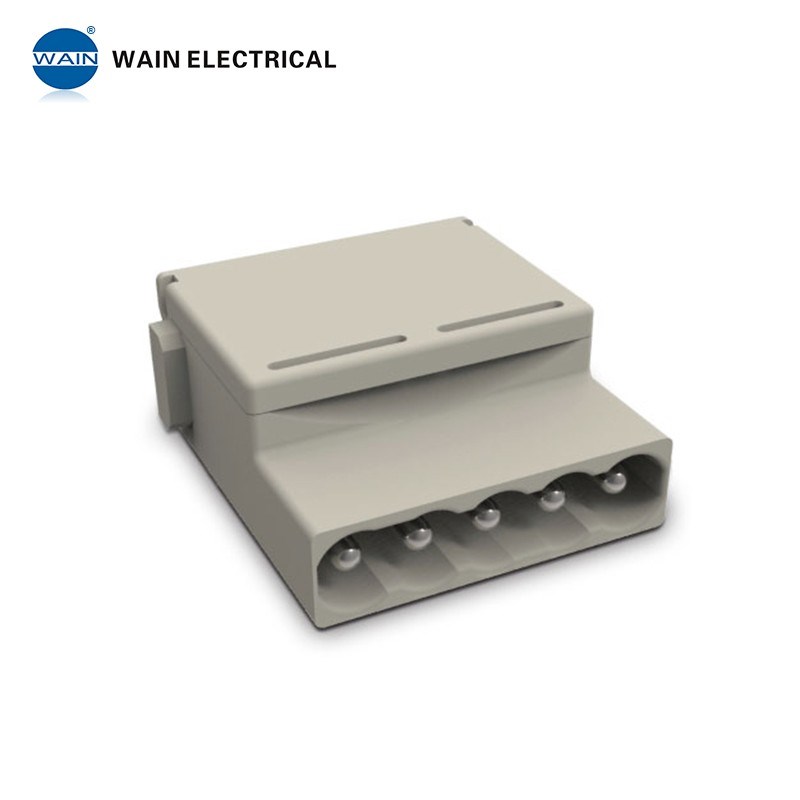 WAIN唯恩模块连接器螺钉连接16A/5芯公母插芯HME-005-M/HME-005-F