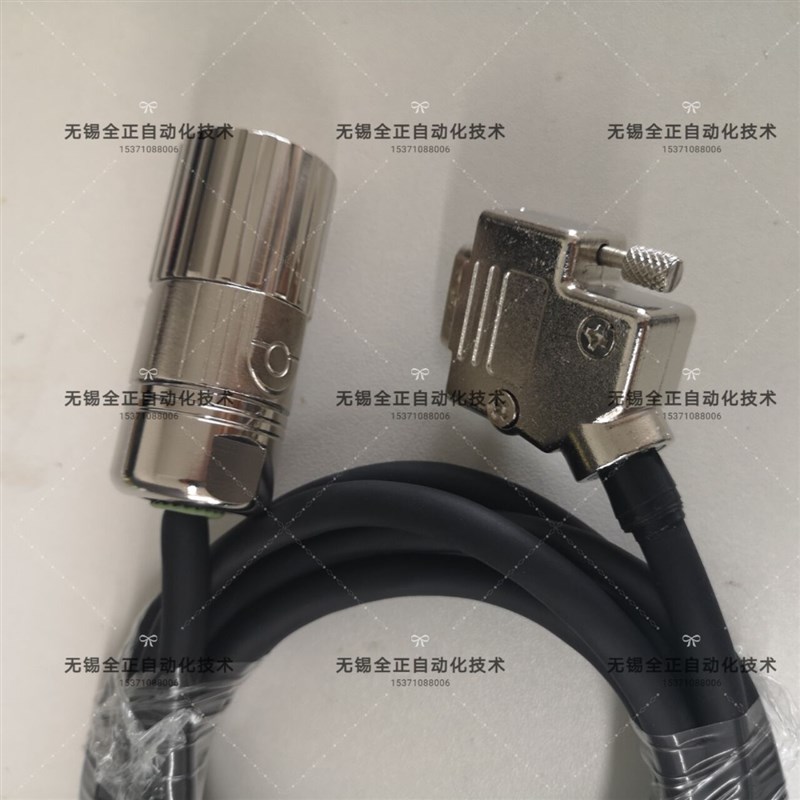 电缆圆形M23 12孔转45度斜出DB9针倍福K4510-0000 AX5000 AM3000