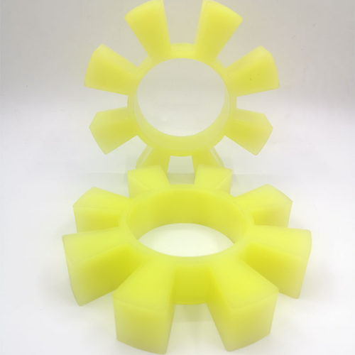 联轴器橡胶八角缓冲垫T154/170/195/200/210260聚氨酯L六角梅花垫