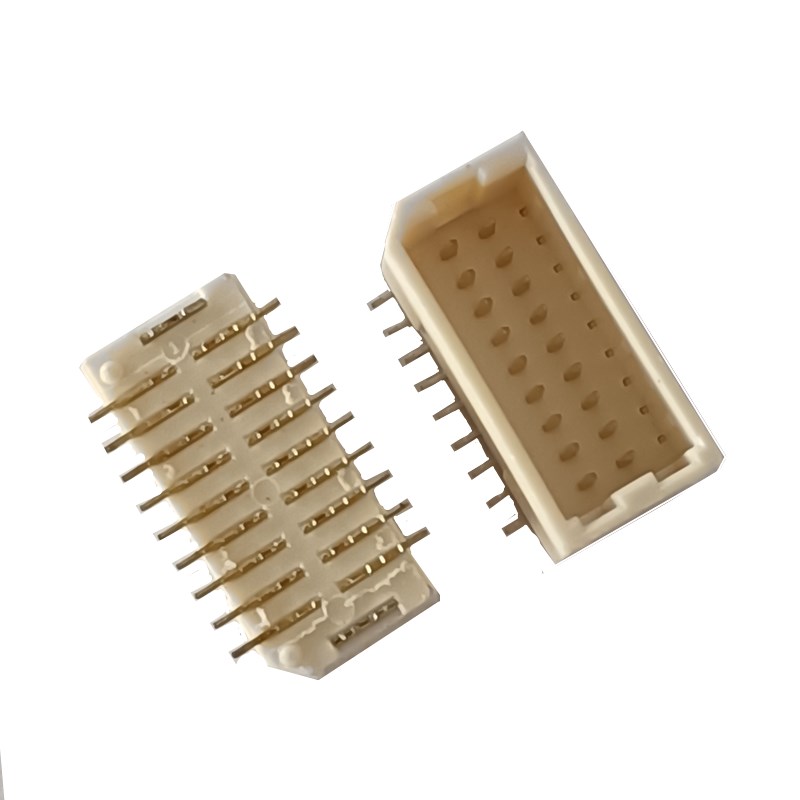 Entery原装3760K-F18C-01R插座  SHD1.0间距 18P立贴镀金有定位柱