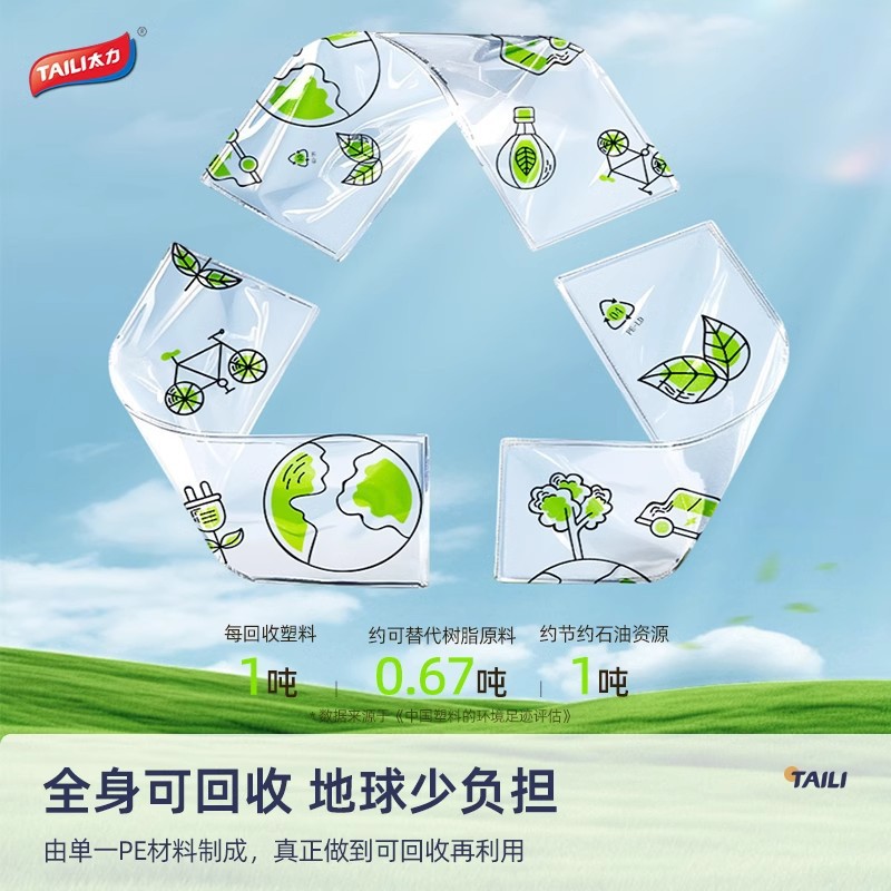 太力旅行真空压缩袋行李箱专用衣服加厚收纳袋出差打包分类真空袋