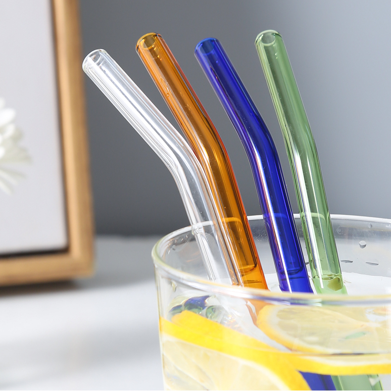 玻璃吸管耐热防口红珍珠奶茶透明