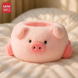 MINISO名创优品吉福特熊系列阿彪奔腾车车公仔小猪猪车玩偶摆件