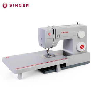 SINGER胜家缝纫机4423电动家用多功能锁边6335加工档案大功率吃厚