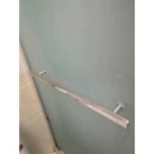 玻璃门440移门把手扶手不锈钢卫生间推拉门孔距304淋浴房440mm