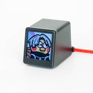 表情包黑科技博主显示器电脑桌搭面创意电子潮玩摆件男情人节礼物