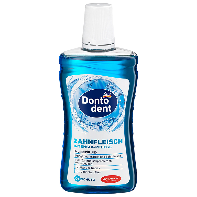 【保税直发】Dontodent健齿牙龈护理含氟漱口水500ml