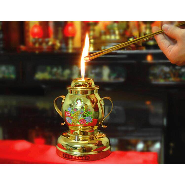 台湾金普点香器寺庙用JP-17红火式JP-18汽化式电子气罐香道打火机