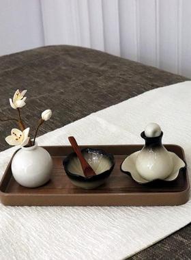 美容床装饰摆台精油瓶陶瓷精油碗香薰美容院spa装饰展示分装套装