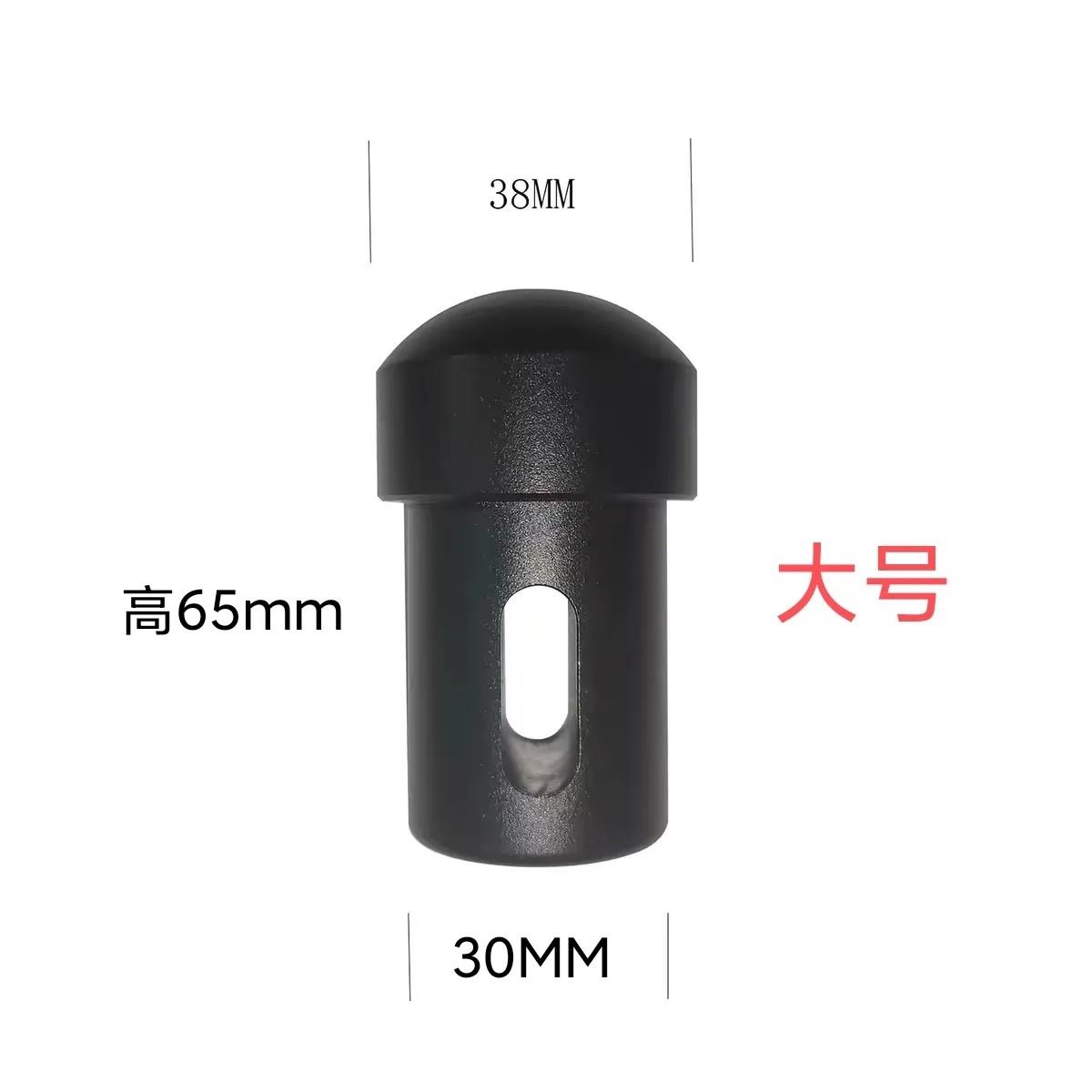 stuntcx弹簧头摩托车护杠保险杠支架防摔大号铝合金头大头堵头