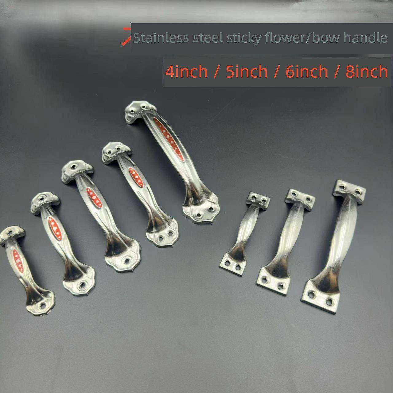 不锈钢弓形花型双孔拉手门窗把手柜门抽屉单孔拉手,基础建材,小拉手,淘宝优惠券,粉丝福利购,淘宝优惠卷