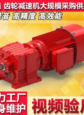 R系列减速机RF/R47 57 67 77 87 97 107 137 147硬齿面斜齿轮立卧
