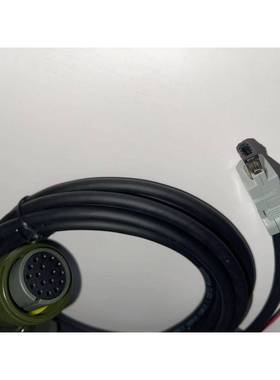 睿能伺服航插型编码器线缆LE-1SLAN-030绝对值电池线LE-1SBBM-030