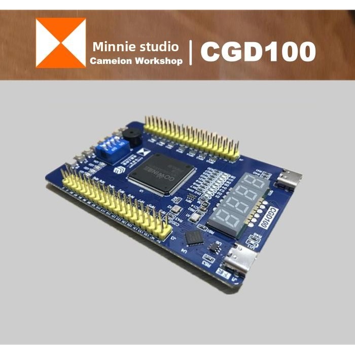 FPGA零基础开发板 CGD100( 国产高云FPGA+杜老师主讲42集视频)