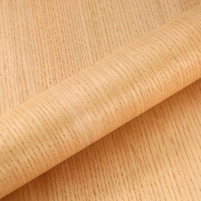 900mm宽天然白橡直纹实木木皮家具柜门音箱翻新饰面墙板贴皮木材
