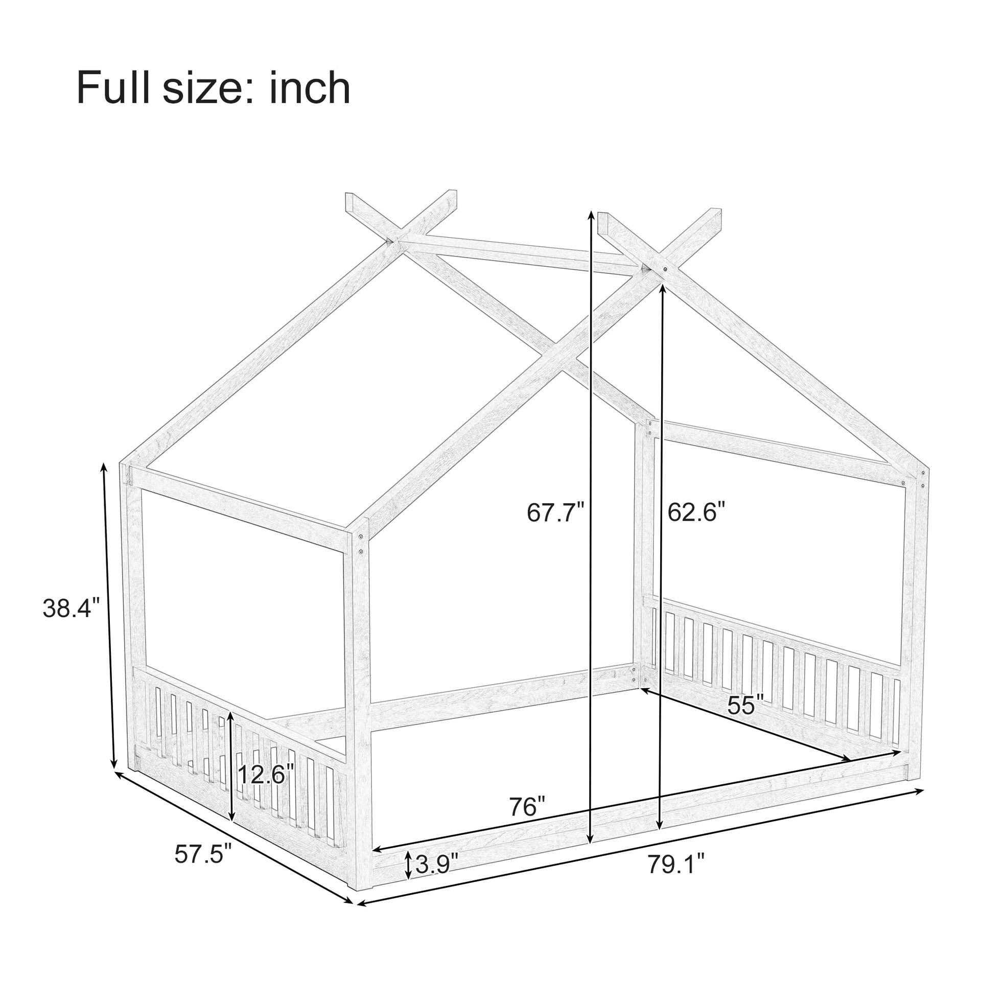 实木儿童床欧式宝宝床白色儿童帐篷床多功能公主床小孩房子床礼品