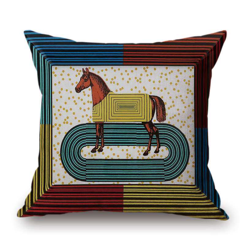 创意欧式抱枕套沙发靠垫套办公室护腰靠垫套床头靠背垫