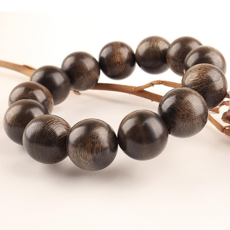 加里曼丹沉香木手串2.0佛珠文玩男女手串手链8mm108颗念珠
