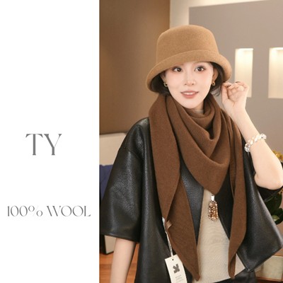 太一围巾女款2025新款冬羊绒羊毛