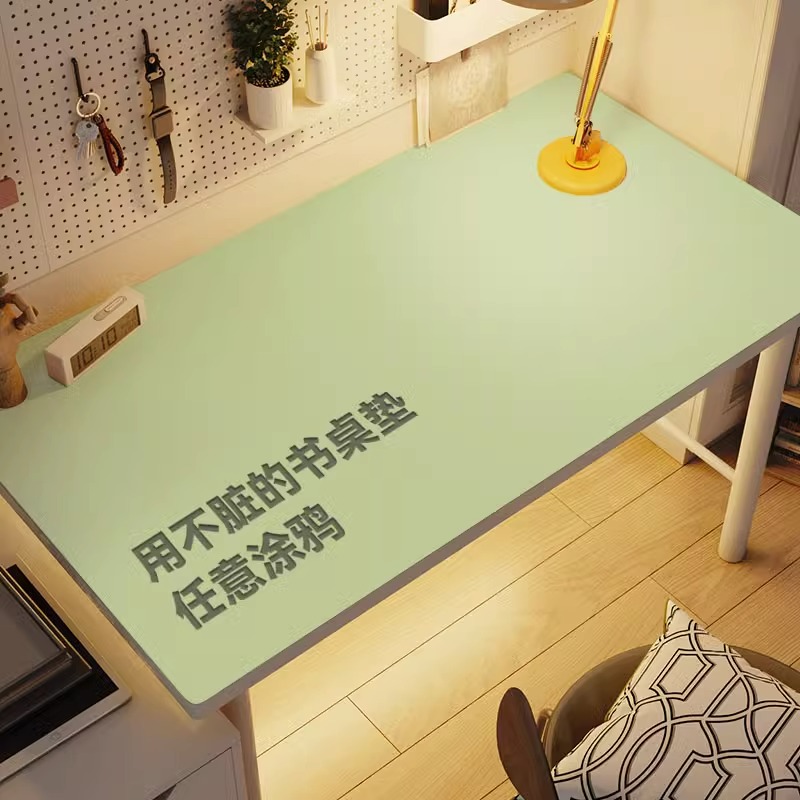 学生书桌垫儿童学习桌专用环保办公桌面保护垫防笔印奶油风桌子垫