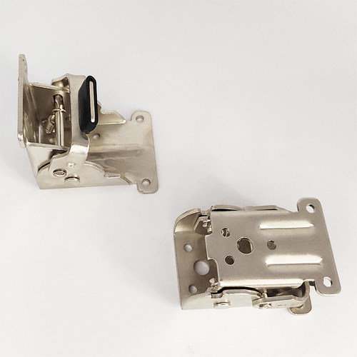 90度自锁对折折叠铰链桌腿茶几腿支撑折叠铰链折叠配件合页包邮