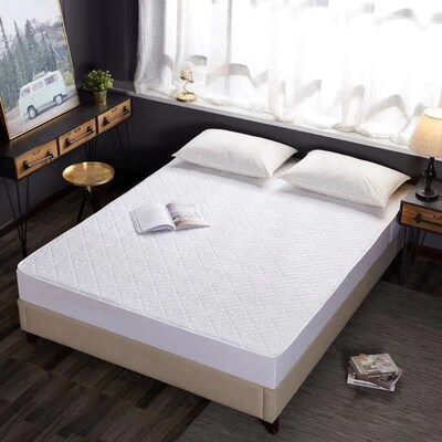 全棉床笠罩单件纯棉防尘罩加厚夹棉床单全包床垫保护套罩防滑床垫