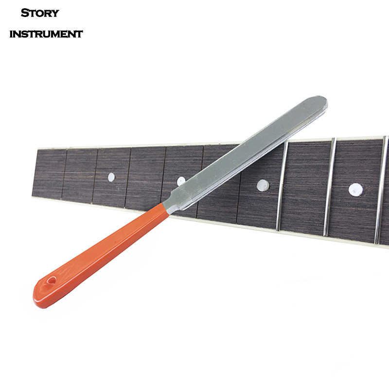 民谣吉他品丝打磨锉刀除锈品冠修整古典吉他电贝司乐器维修工具