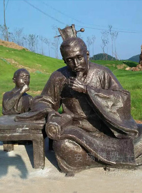 铸铜西方少女 女神人物 玻璃钢仿铜欧式跳舞雕像摆放景观园林定做