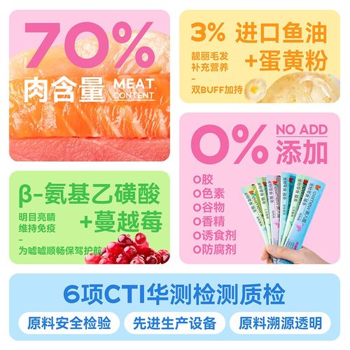 猫条100支整箱猫咪零食增肥发腮营养补水鱼油猫条成幼猫湿粮罐头