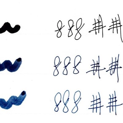 一代人 颜料蓝黑墨水 非铁胆 无酸性 防水 抗洇 恢复正常发货