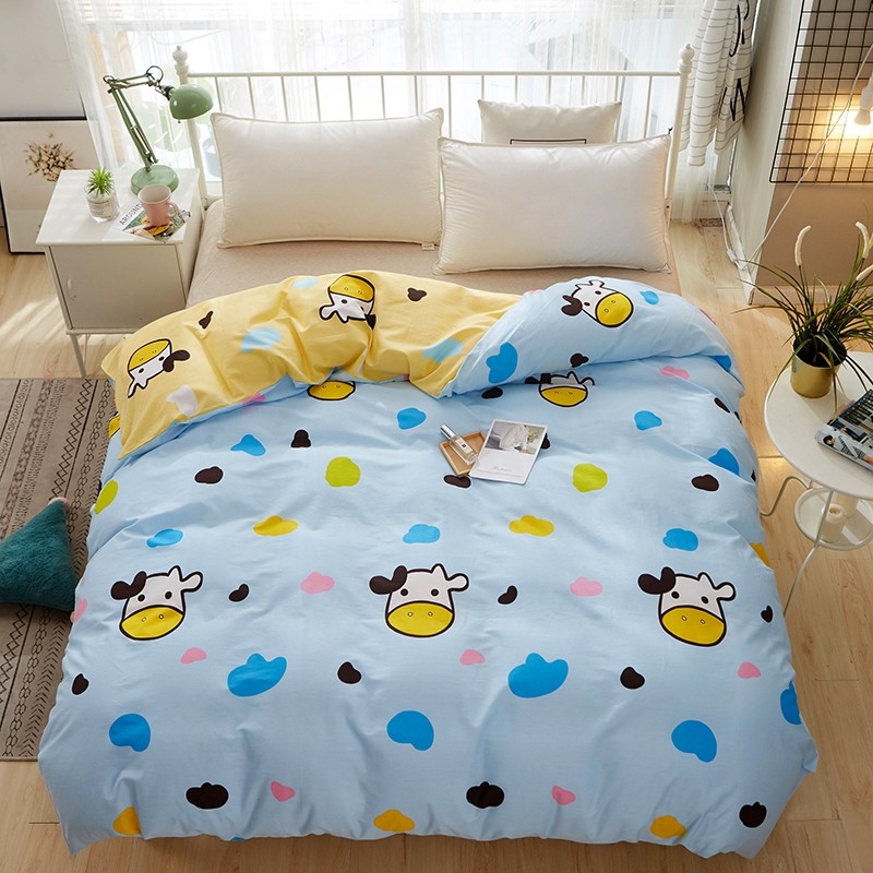 纯棉被套单件单人全棉被罩150x200x230学生儿童定做1.2米1.5mx2.0