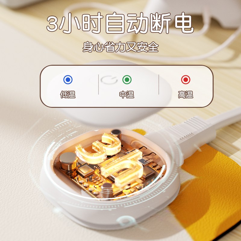 加热鼠标垫发热暖桌垫超大键盘垫桌垫加热女生高颜值暖手写字办公