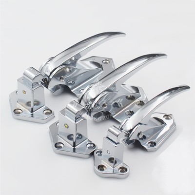 调式烘箱门锁 传递窗搭扣把手冷库门锁烘箱锁 可调拉手烤箱配件