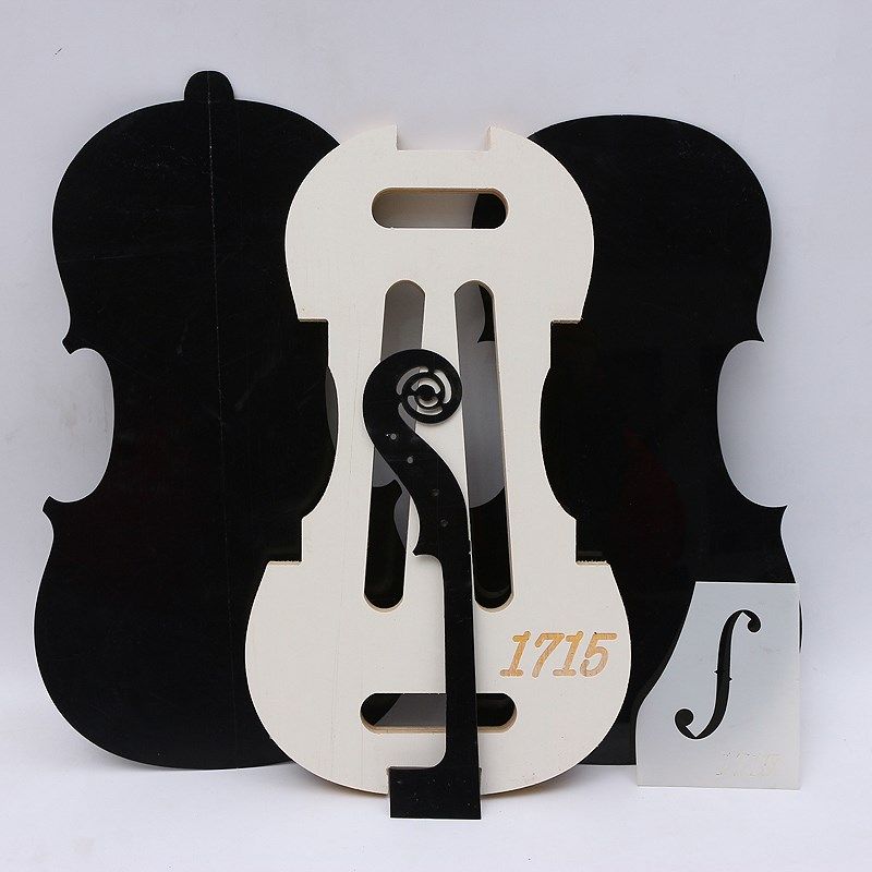 斯式1715 1716型 小提琴制作模具样板提琴工具 小提琴样板一套