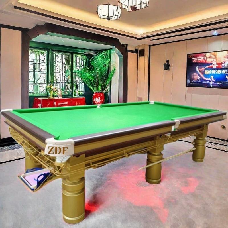 中式桌球台价格ZDF广州佛山中式桌球台规格中式桌球台多重
