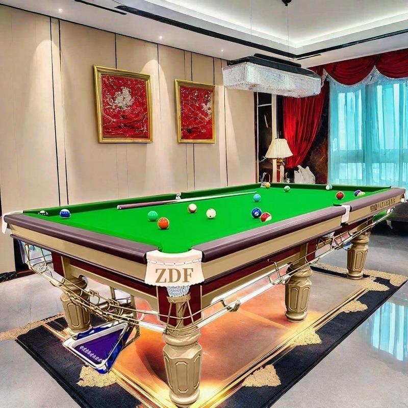 黑八台球桌标准桌球黑八怎么玩恩平化州高州ZDF桌球台牌
